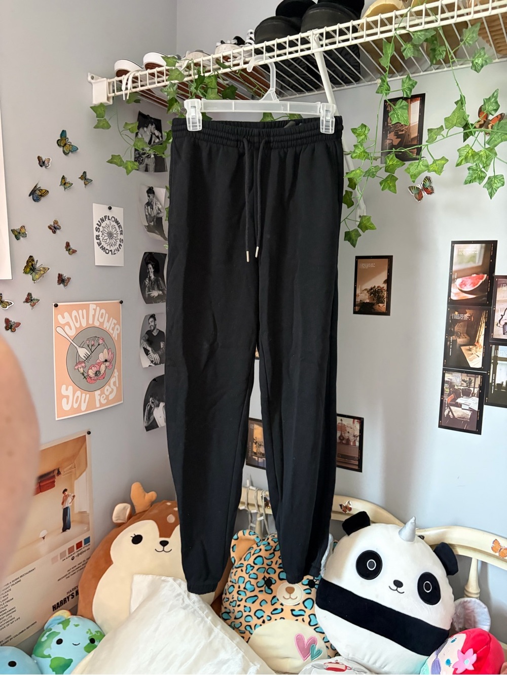 H&M Black Sweatpants
